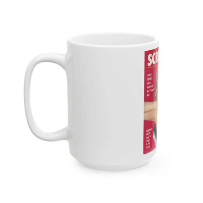 Terry Moore #09 - Mag. Cover (Vintage Female Icon) White Coffee Mug - Go Mug Yourself