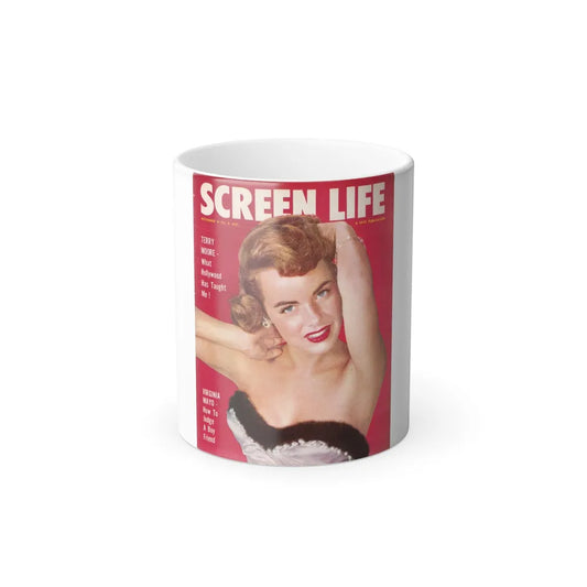 Terry Moore #09 - Mag. Cover (Vintage Female Icons) Color Changing Mug 11oz-11oz-Go Mug Yourself