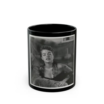 Terry Moore #104 (Vintage Female Icon) Black Coffee Mug 11oz - Go Mug Yourself