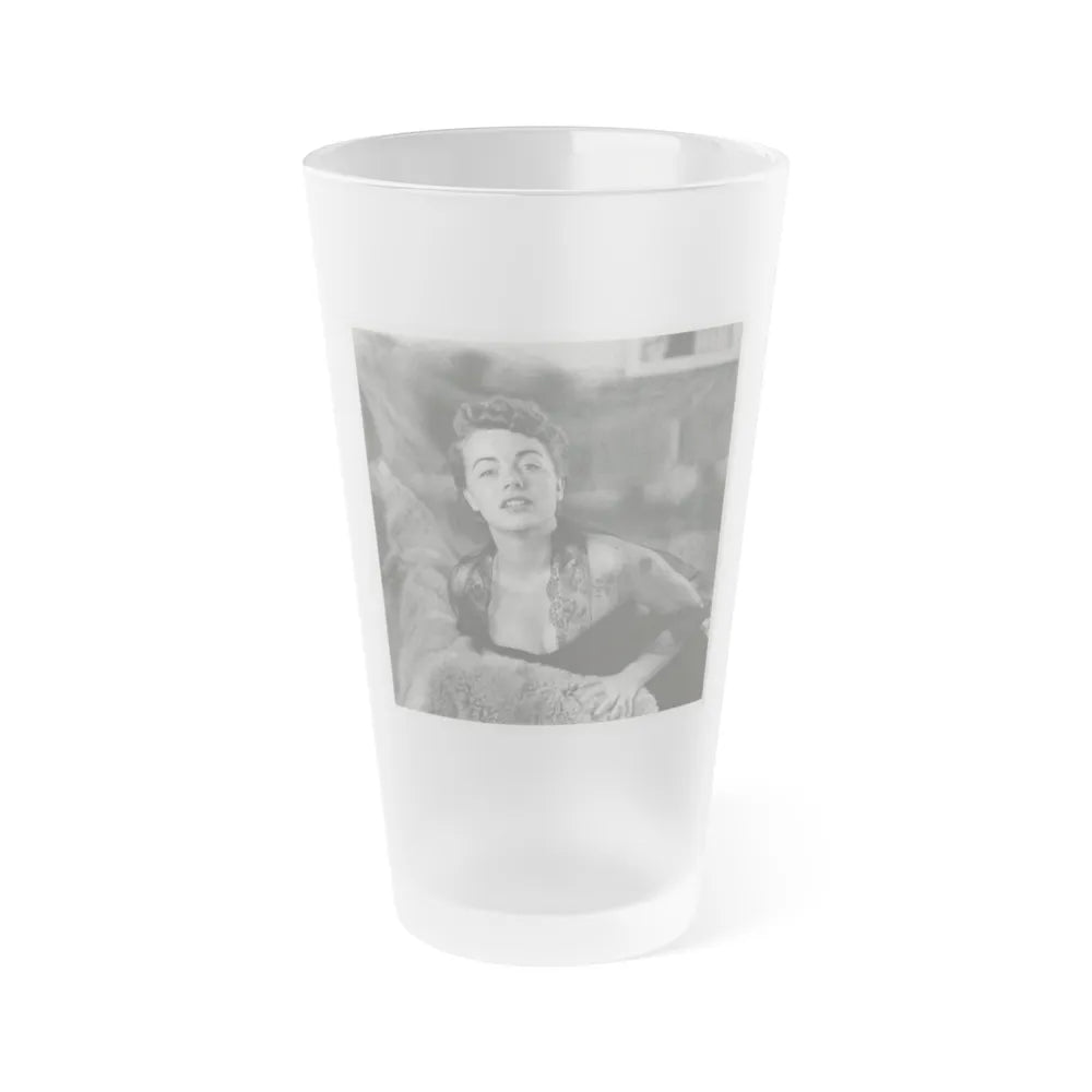 Terry Moore #104 (Vintage Female Icon) Frosted Pint Glass 16oz-16oz-Frosted-Go Mug Yourself