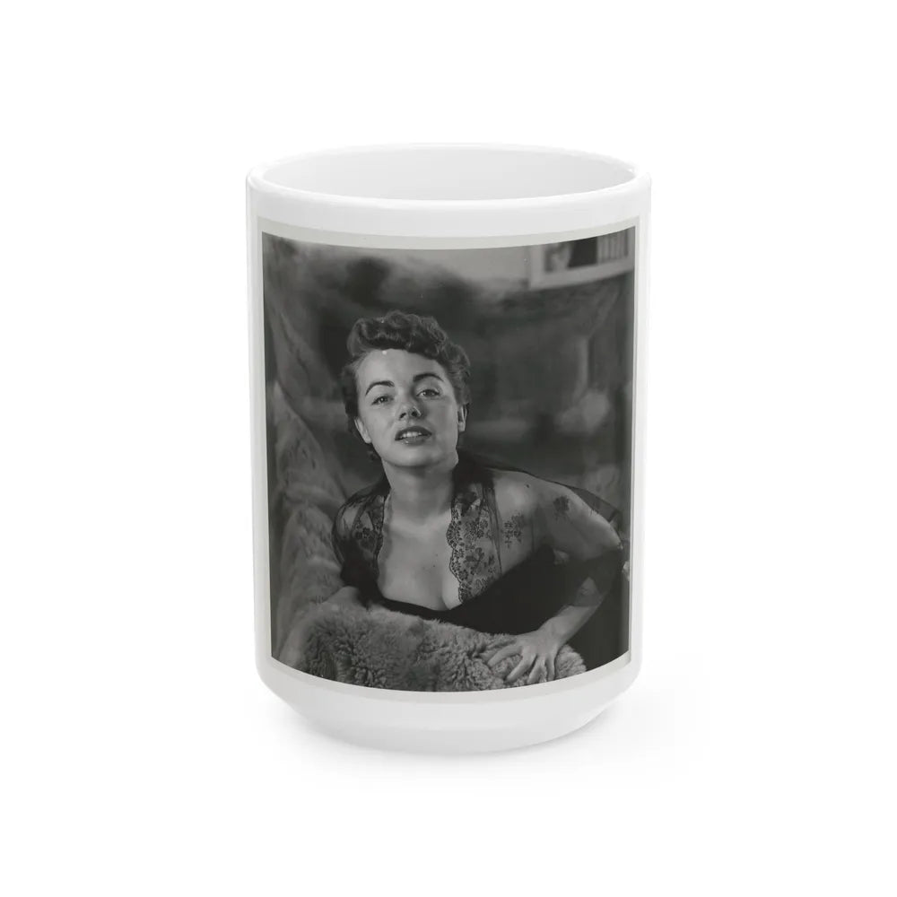 Terry Moore #104 (Vintage Female Icon) White Coffee Mug-15oz-Go Mug Yourself