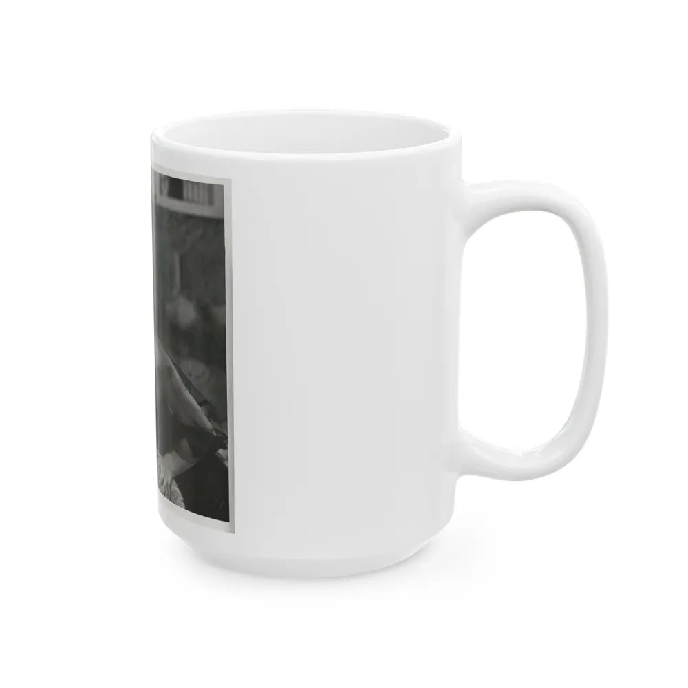 Terry Moore #104 (Vintage Female Icon) White Coffee Mug-Go Mug Yourself