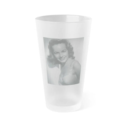 Terry Moore #11 (Vintage Female Icon) Frosted Pint Glass 16oz-16oz-Frosted-Go Mug Yourself