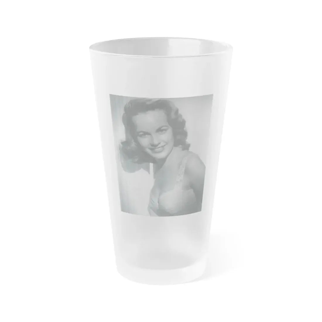 Terry Moore #11 (Vintage Female Icon) Frosted Pint Glass 16oz 16oz Frosted - Go Mug Yourself