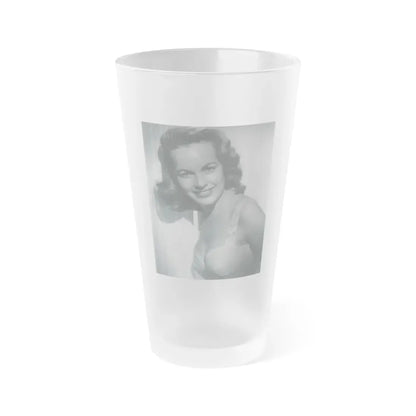Terry Moore #11 (Vintage Female Icon) Frosted Pint Glass 16oz 16oz Frosted - Go Mug Yourself