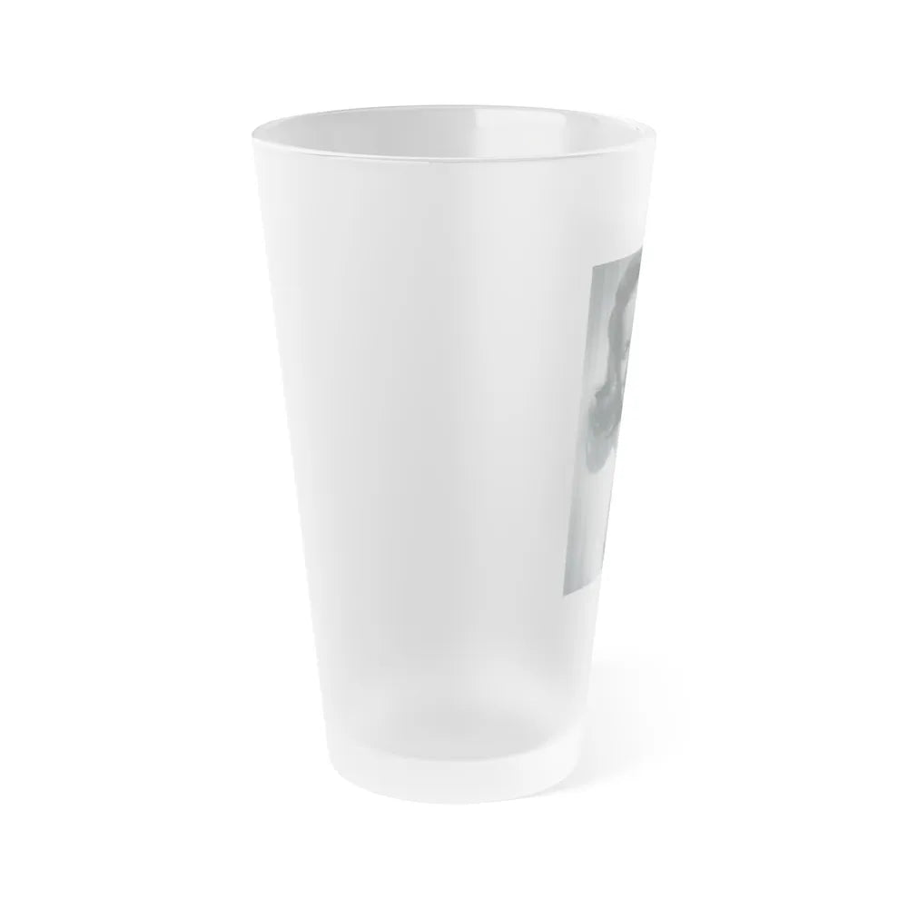 Terry Moore #11 (Vintage Female Icon) Frosted Pint Glass 16oz-Go Mug Yourself