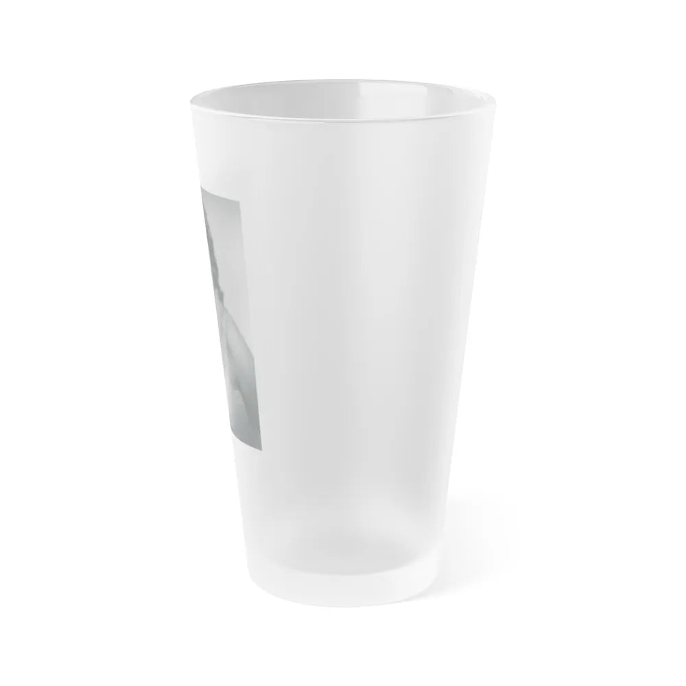Terry Moore #11 (Vintage Female Icon) Frosted Pint Glass 16oz-Go Mug Yourself