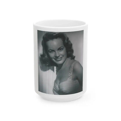 Terry Moore #11 (Vintage Female Icon) White Coffee Mug 15oz - Go Mug Yourself