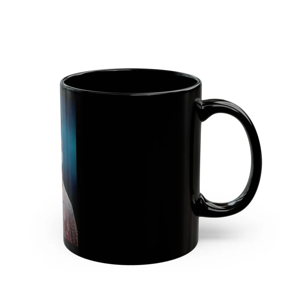 Terry Moore #111 (Vintage Female Icon) Black Coffee Mug-Go Mug Yourself