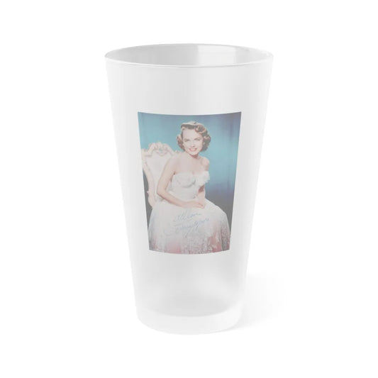 Terry Moore #111 (Vintage Female Icon) Frosted Pint Glass 16oz-16oz-Frosted-Go Mug Yourself