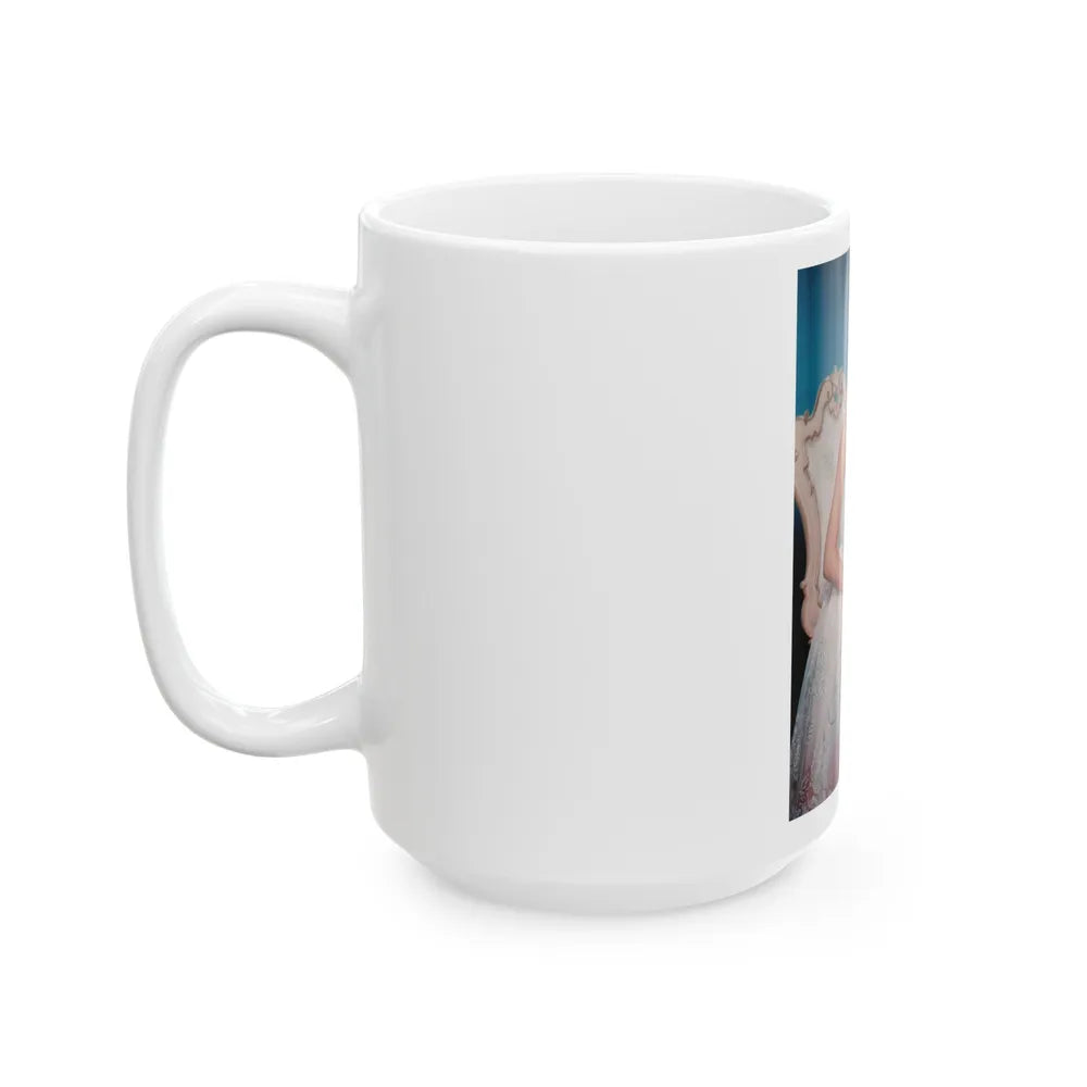 Terry Moore #111 (Vintage Female Icon) White Coffee Mug-Go Mug Yourself