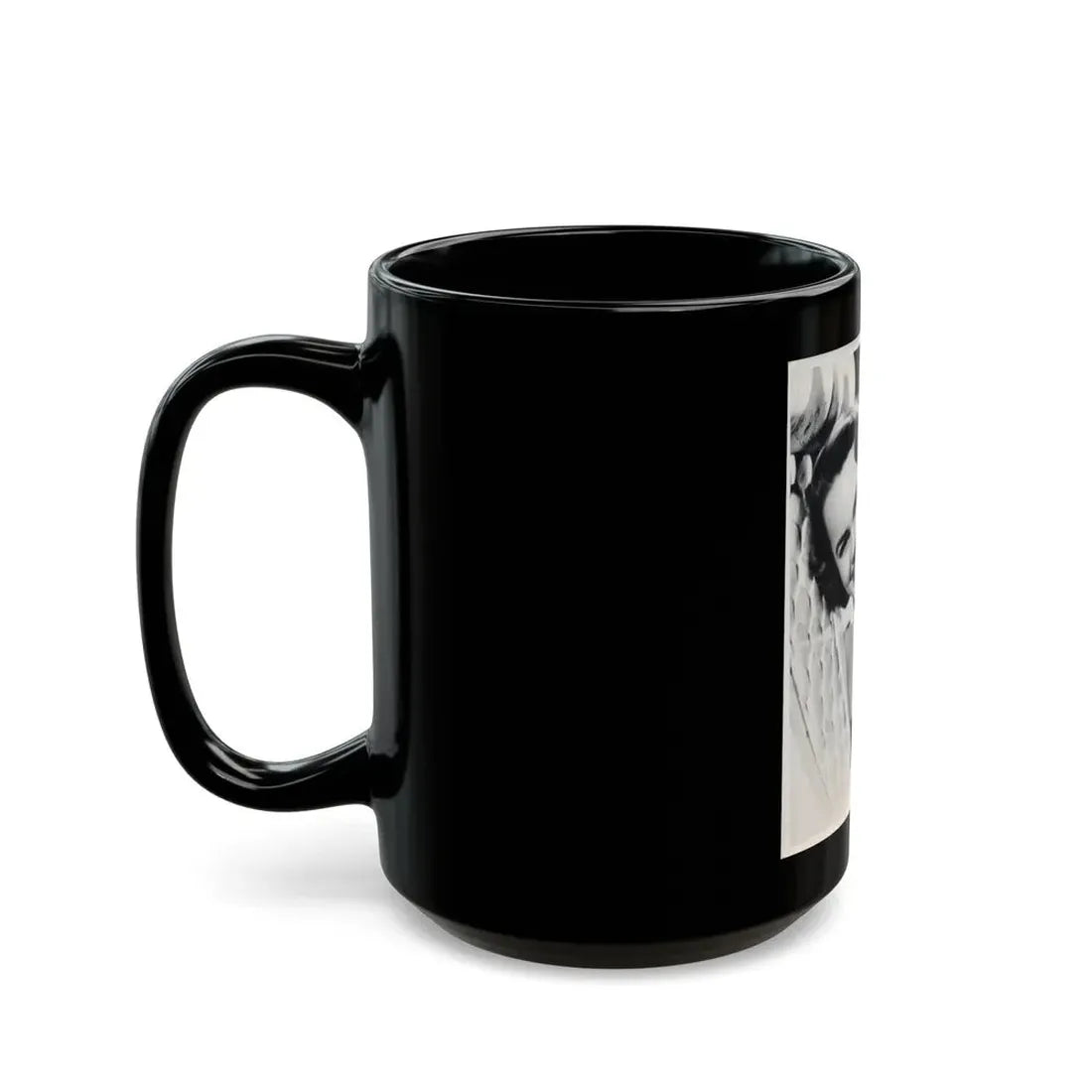 Terry Moore #116 (Vintage Female Icon) Black Coffee Mug - Go Mug Yourself