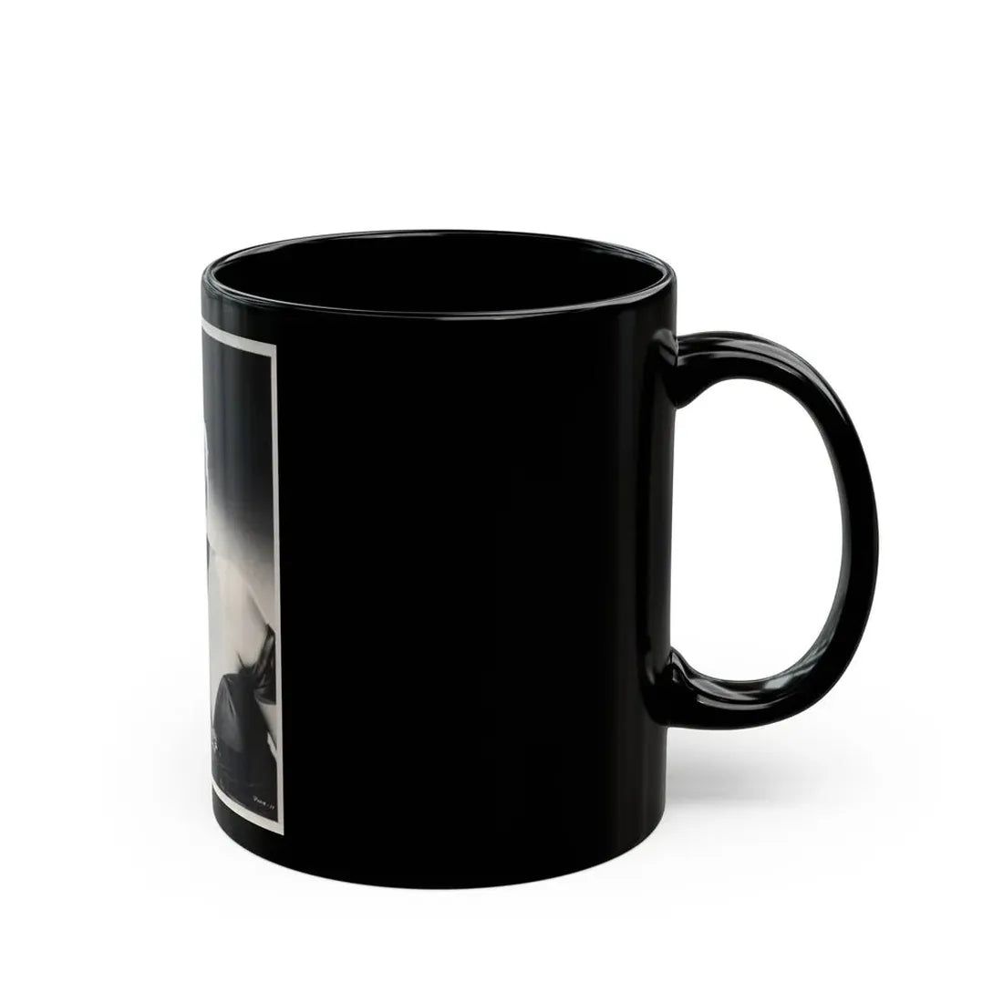Terry Moore #116 (Vintage Female Icon) Black Coffee Mug - Go Mug Yourself