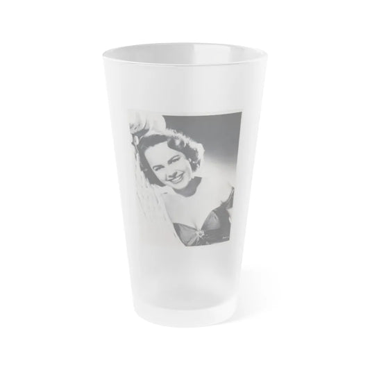Terry Moore #116 (Vintage Female Icon) Frosted Pint Glass 16oz-16oz-Frosted-Go Mug Yourself