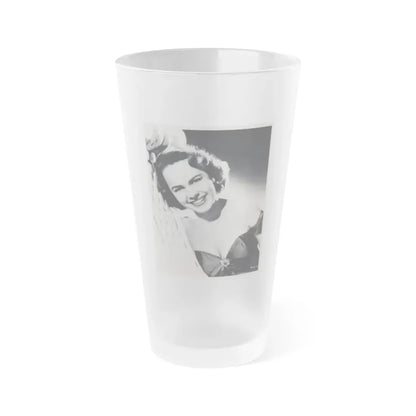Terry Moore #116 (Vintage Female Icon) Frosted Pint Glass 16oz 16oz Frosted - Go Mug Yourself