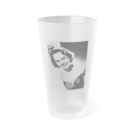 Terry Moore #116 (Vintage Female Icon) Frosted Pint Glass 16oz 16oz Frosted - Go Mug Yourself
