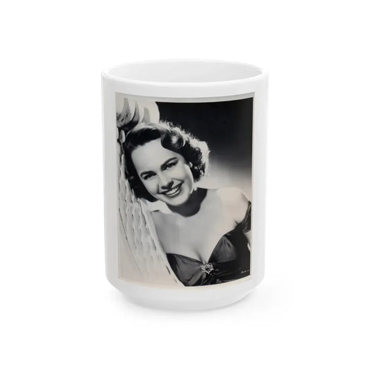 Terry Moore #116 (Vintage Female Icon) White Coffee Mug 15oz - Go Mug Yourself