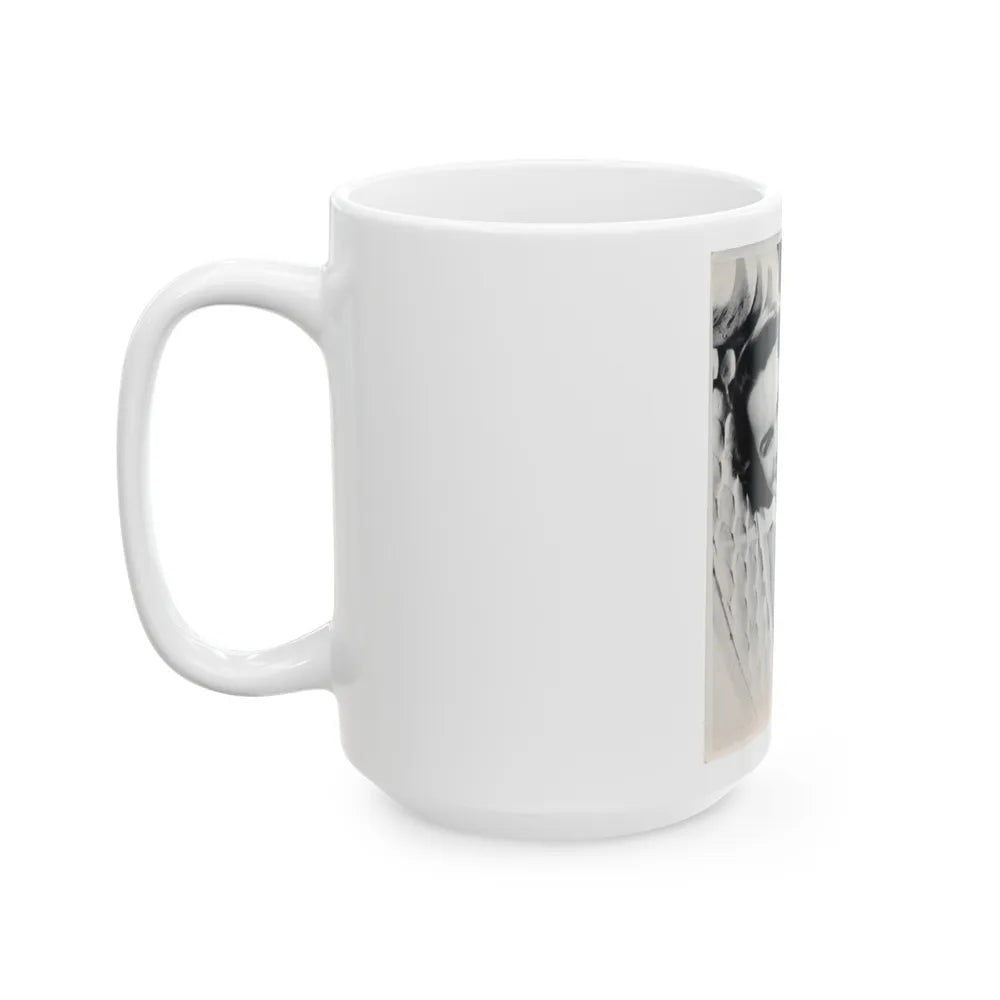 Terry Moore #116 (Vintage Female Icon) White Coffee Mug-Go Mug Yourself