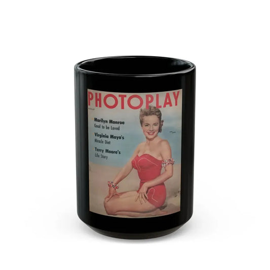 Terry Moore #117 - Mag. Cover (Vintage Female Icon) Black Coffee Mug 15oz - Go Mug Yourself