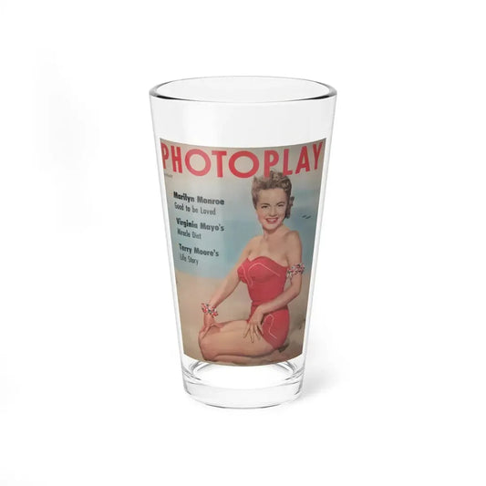 Terry Moore #117 - Mag. Cover (Vintage Female Icon) Pint Glass 16oz 16oz - Go Mug Yourself