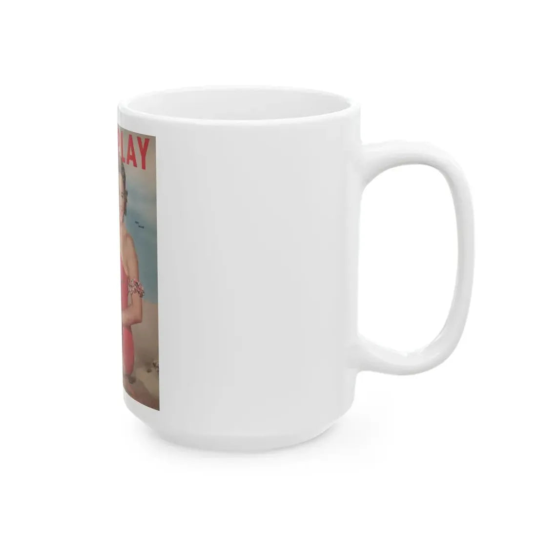 Terry Moore #117 - Mag. Cover (Vintage Female Icon) White Coffee Mug - Go Mug Yourself