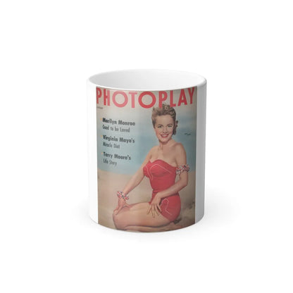Terry Moore #117 - Mag. Cover (Vintage Female Icons) Color Changing Mug 11oz-11oz-Go Mug Yourself