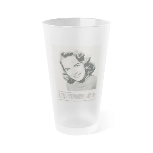 Terry Moore #118 (Vintage Female Icon) Frosted Pint Glass 16oz-16oz-Frosted-Go Mug Yourself