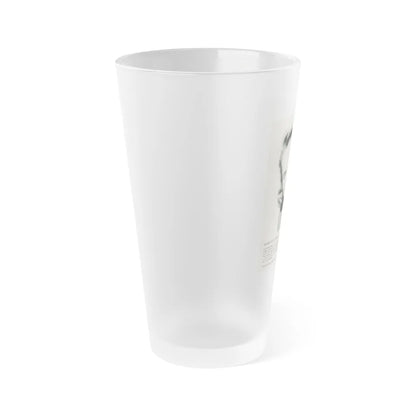 Terry Moore #118 (Vintage Female Icon) Frosted Pint Glass 16oz-Go Mug Yourself