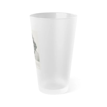 Terry Moore #118 (Vintage Female Icon) Frosted Pint Glass 16oz-Go Mug Yourself