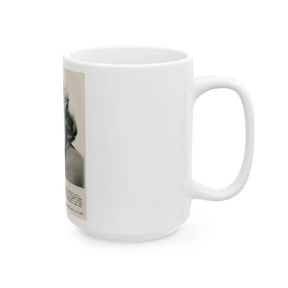 Terry Moore #118 (Vintage Female Icon) White Coffee Mug-Go Mug Yourself