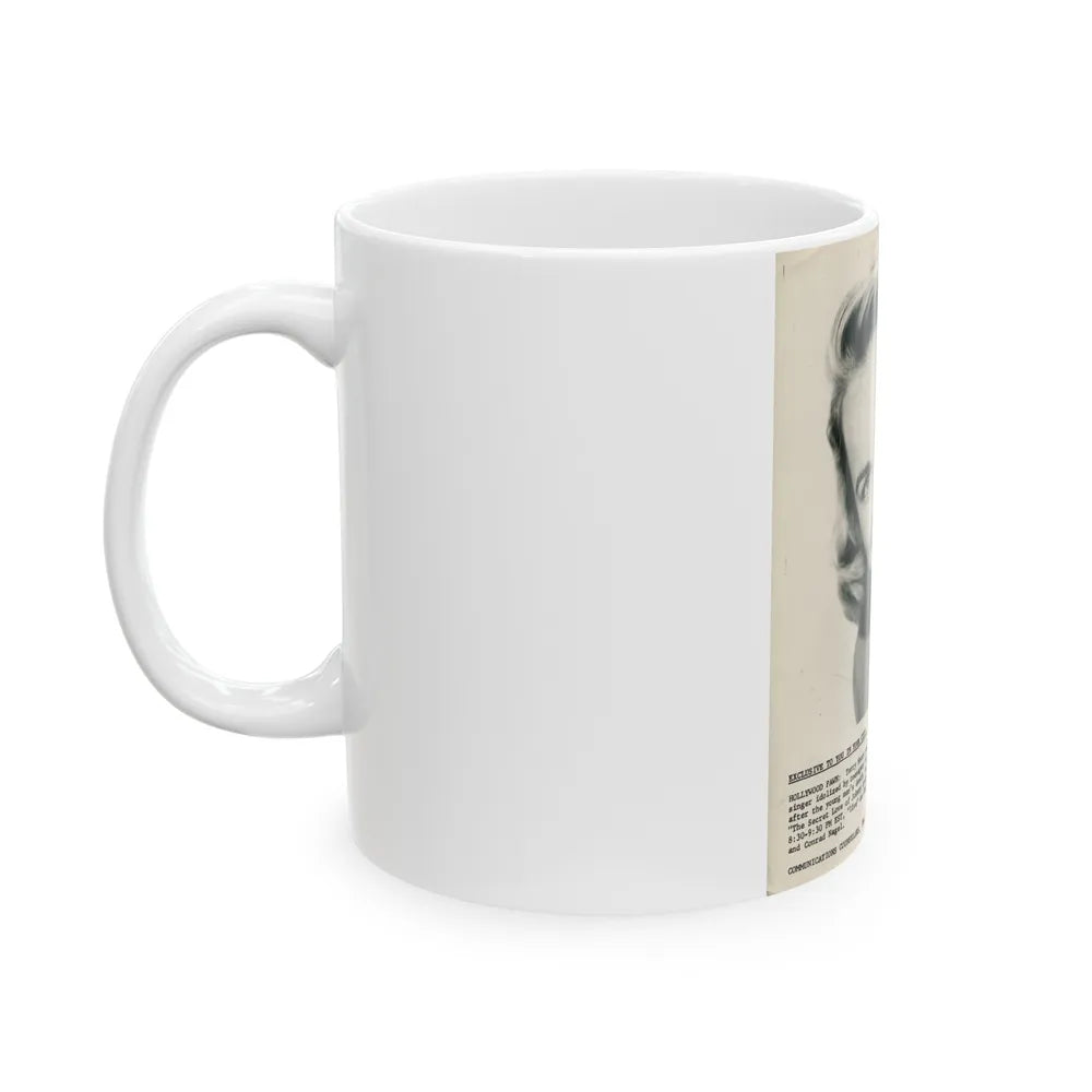 Terry Moore #118 (Vintage Female Icon) White Coffee Mug-Go Mug Yourself