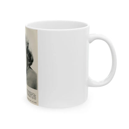 Terry Moore #118 (Vintage Female Icon) White Coffee Mug-Go Mug Yourself