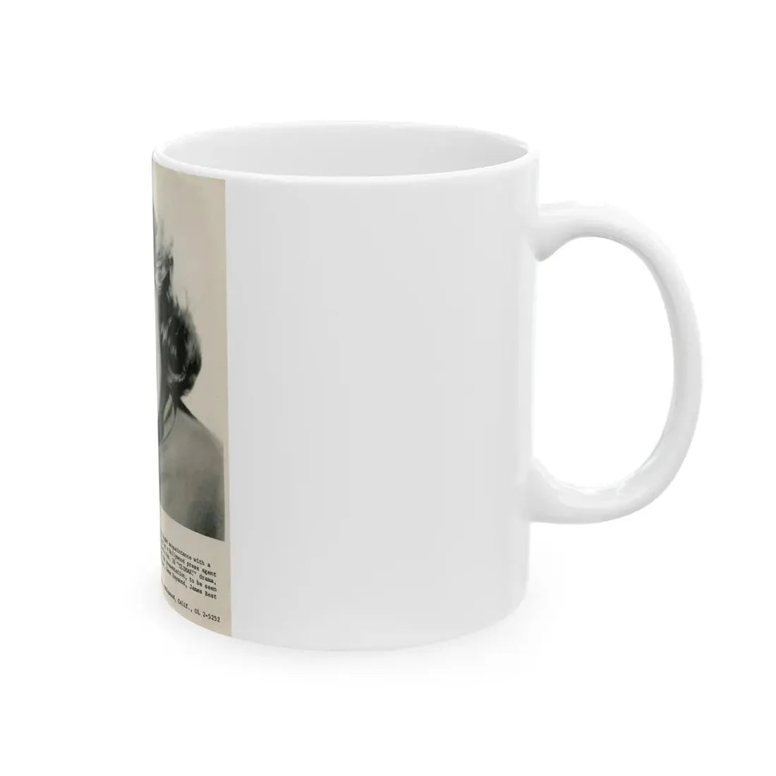 Terry Moore #118 (Vintage Female Icon) White Coffee Mug - Go Mug Yourself