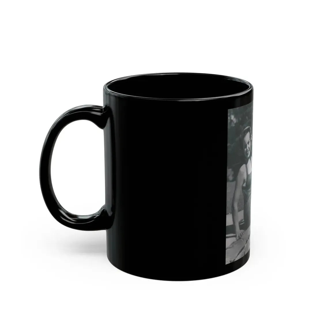 Terry Moore #12 (Vintage Female Icon) Black Coffee Mug - Go Mug Yourself
