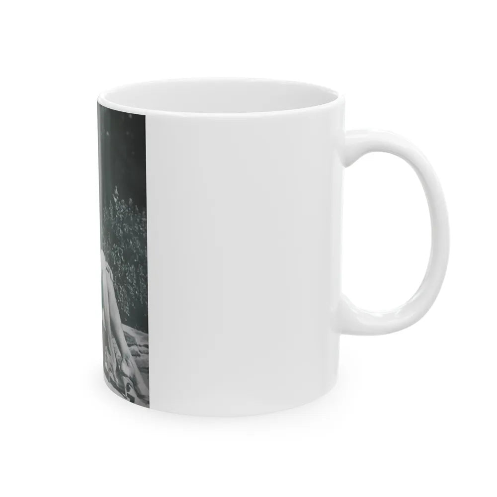 Terry Moore #12 (Vintage Female Icon) White Coffee Mug-Go Mug Yourself