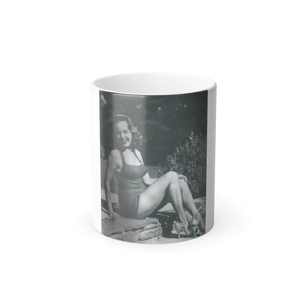 Terry Moore #12 (Vintage Female Icons) Color Changing Mug 11oz-11oz-Go Mug Yourself
