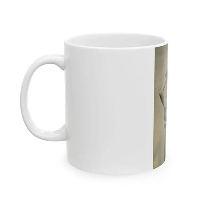 Terry Moore #136 - 8x10 B&W Full Body Cheesecake Photo (Vintage Female Icon) White Coffee Mug - Go Mug Yourself