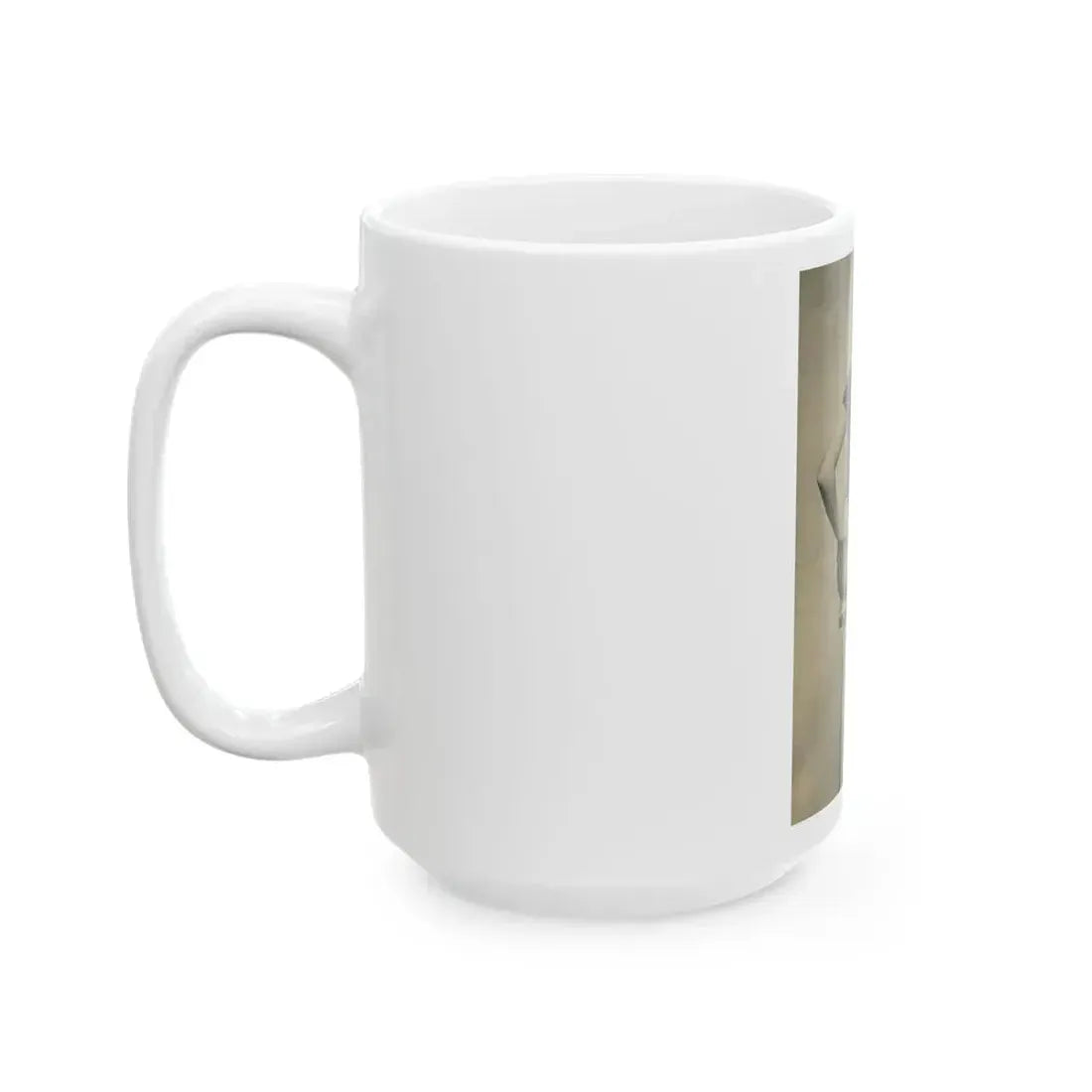 Terry Moore #136 - 8x10 B&W Full Body Cheesecake Photo (Vintage Female Icon) White Coffee Mug - Go Mug Yourself