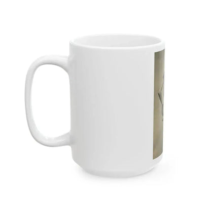 Terry Moore #136 - 8x10 B&W Full Body Cheesecake Photo (Vintage Female Icon) White Coffee Mug - Go Mug Yourself