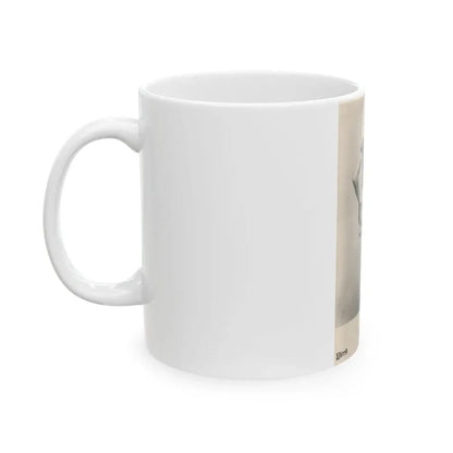 Terry Moore #136 - 8x10 B&W Full Body Cheesecake Photo1 (Vintage Female Icon) White Coffee Mug - Go Mug Yourself
