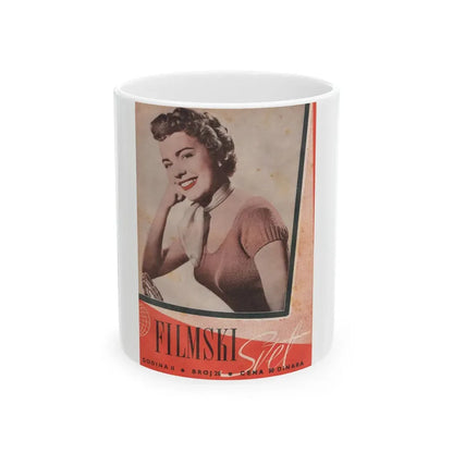 Terry Moore #144 - Mag. Cover (Vintage Female Icon) White Coffee Mug 11oz - Go Mug Yourself