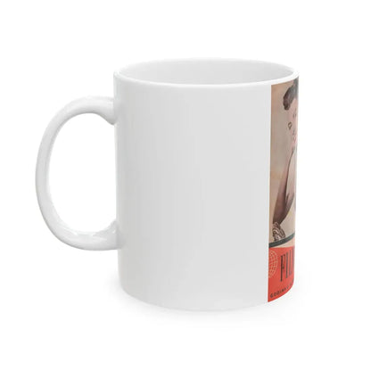 Terry Moore #144 - Mag. Cover (Vintage Female Icon) White Coffee Mug - Go Mug Yourself