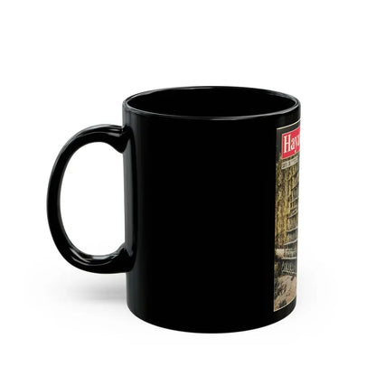 Terry Moore #166 - Mag. Cover (Vintage Female Icon) Black Coffee Mug - Go Mug Yourself