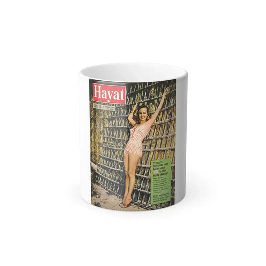Terry Moore #166 - Mag. Cover (Vintage Female Icon) Color Changing Mug 11oz 11oz - Go Mug Yourself