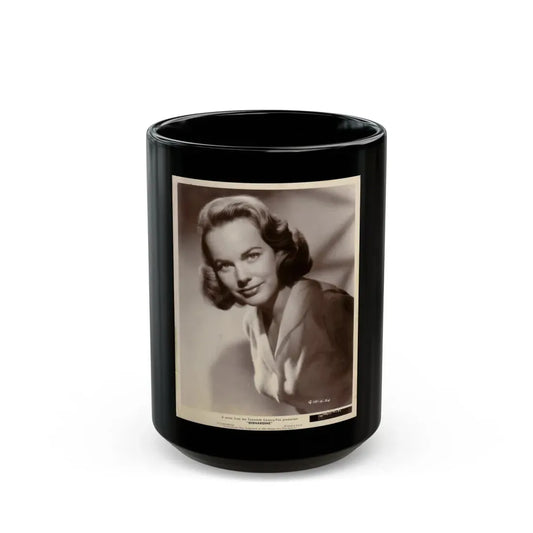 Terry Moore #169 (Vintage Female Icon) Black Coffee Mug 15oz - Go Mug Yourself