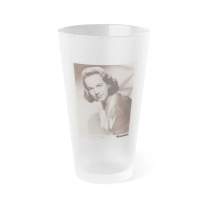 Terry Moore #169 (Vintage Female Icon) Frosted Pint Glass 16oz-16oz-Frosted-Go Mug Yourself