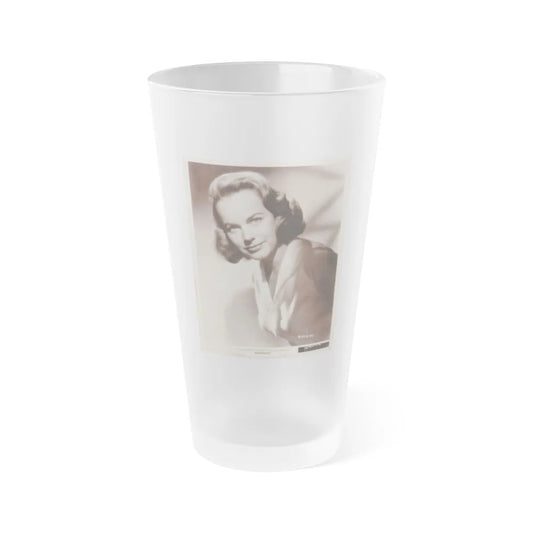 Terry Moore #169 (Vintage Female Icon) Frosted Pint Glass 16oz-16oz-Frosted-Go Mug Yourself