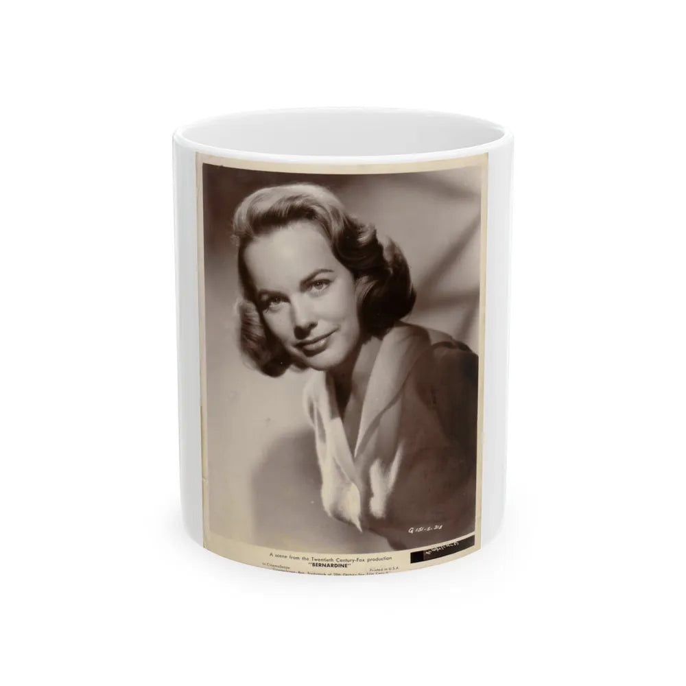 Terry Moore #169 (Vintage Female Icon) White Coffee Mug-11oz-Go Mug Yourself