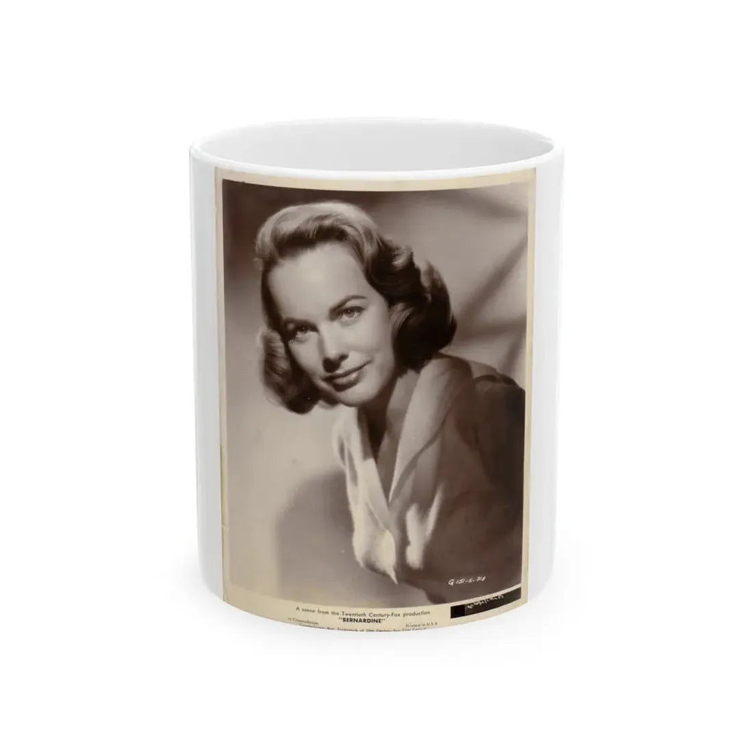 Terry Moore #169 (Vintage Female Icon) White Coffee Mug 11oz - Go Mug Yourself