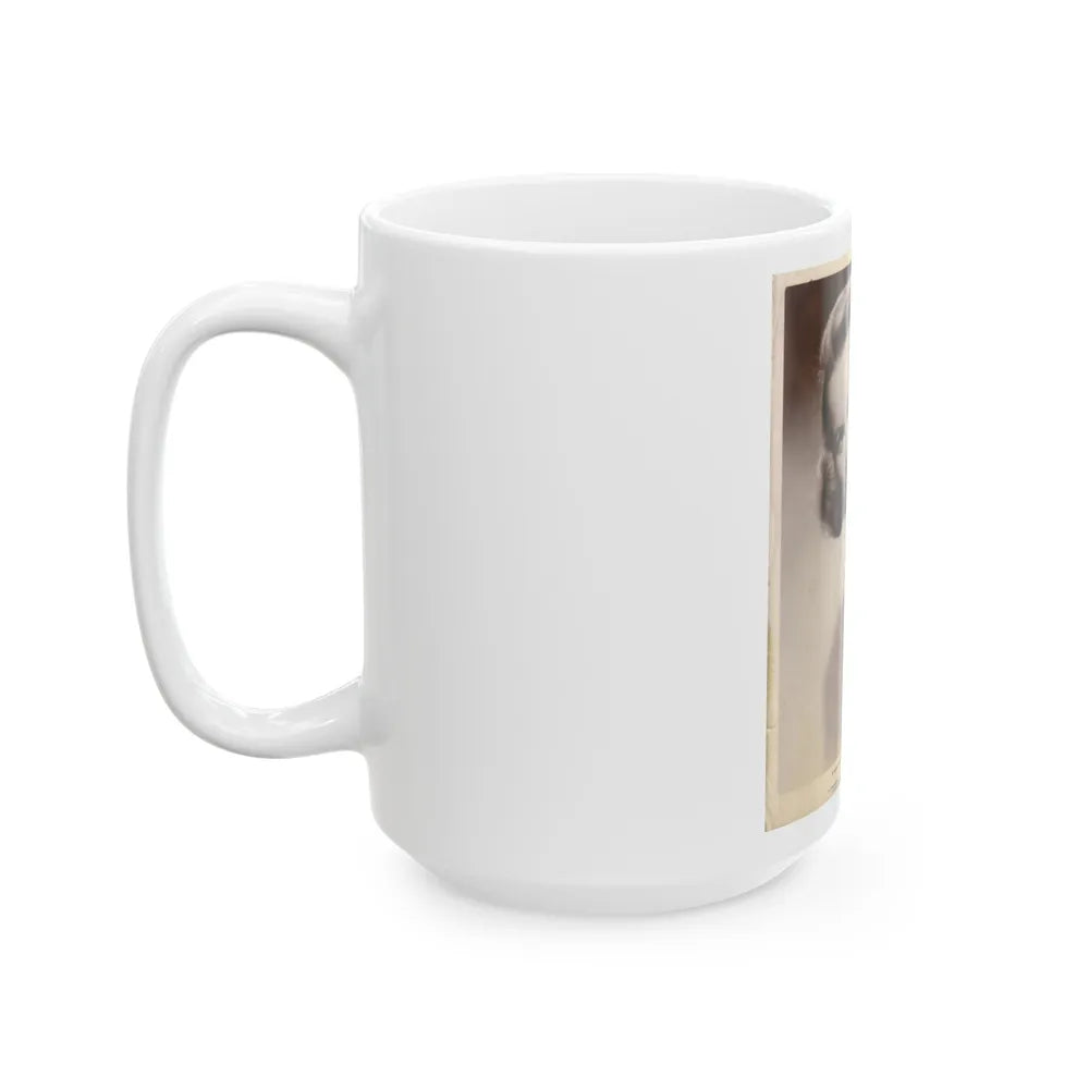 Terry Moore #169 (Vintage Female Icon) White Coffee Mug-Go Mug Yourself
